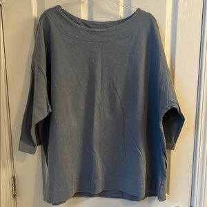 Casual Blue Women's Top